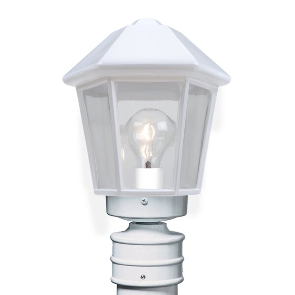 Besa Lighting Costaluz, 3272 Series Post, White 1x75W Incandescent 327253-POST - main